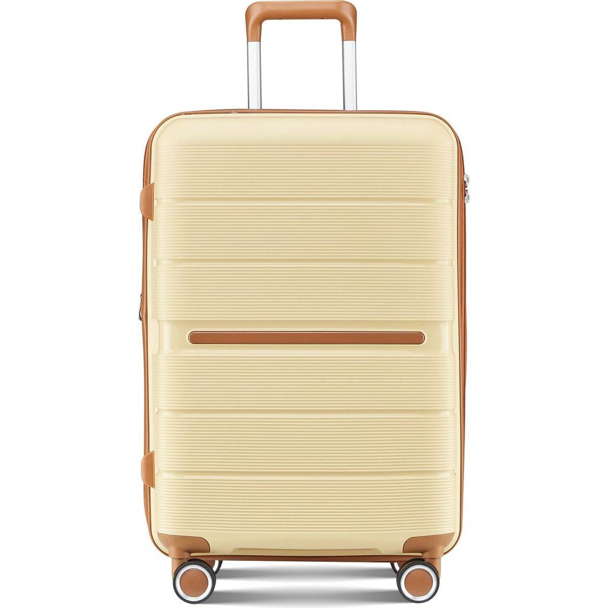 Luggage Sets 4 Piece(14/20/24/28) PP Lightweight & Durable Expandable suitcase