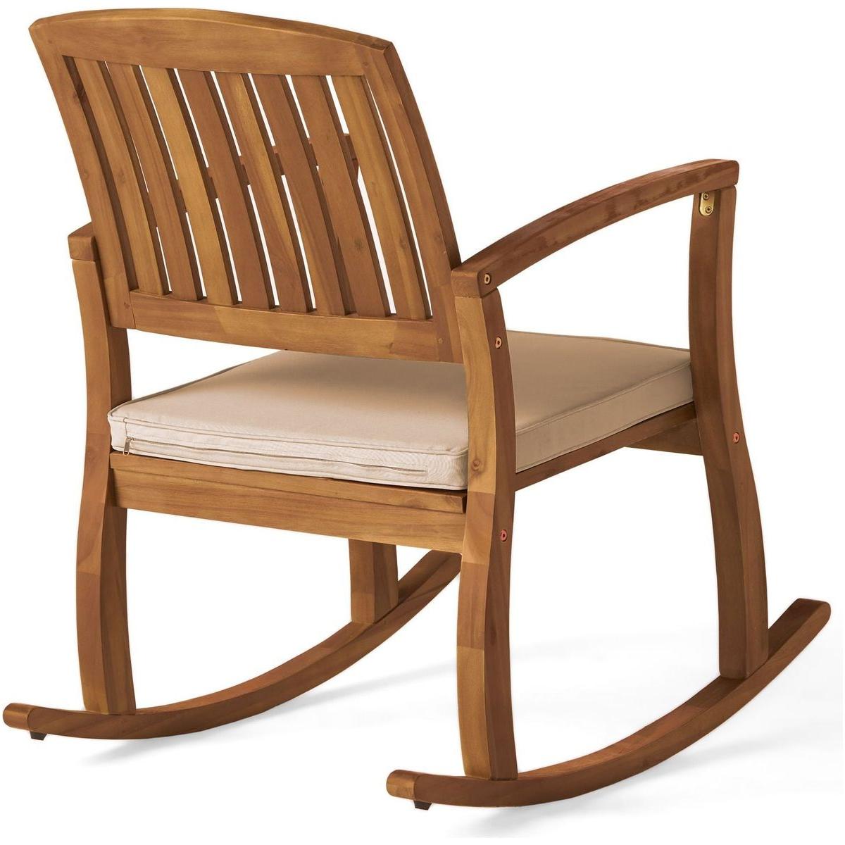 SELMA ROCKING CHAIR WITH CUSHION