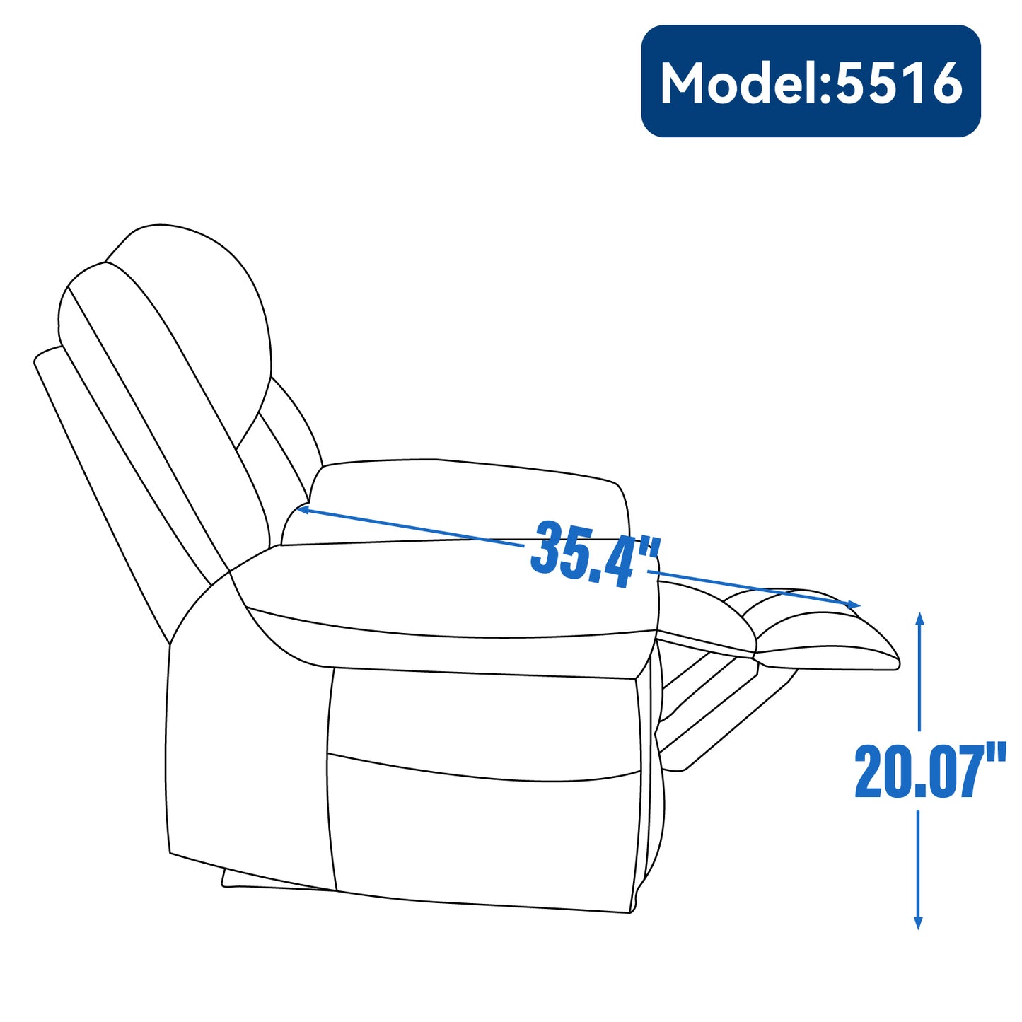 Dual Motor Infinite Position Up to 350 LBS Electric Medium size Brown Power Lift Recliner Chair with 8-Point Vibration Massage and Lumbar Heating