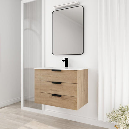 30 Inch Bathroom Vanity With Top(GGRB3020MOWH)