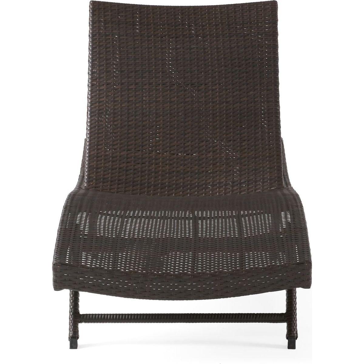 KAUAI PE WICKER CHAISE