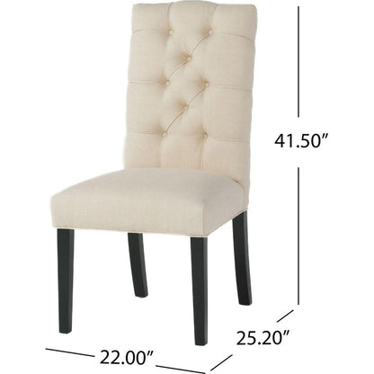 HARDING KD TUFT DINING CHAIR