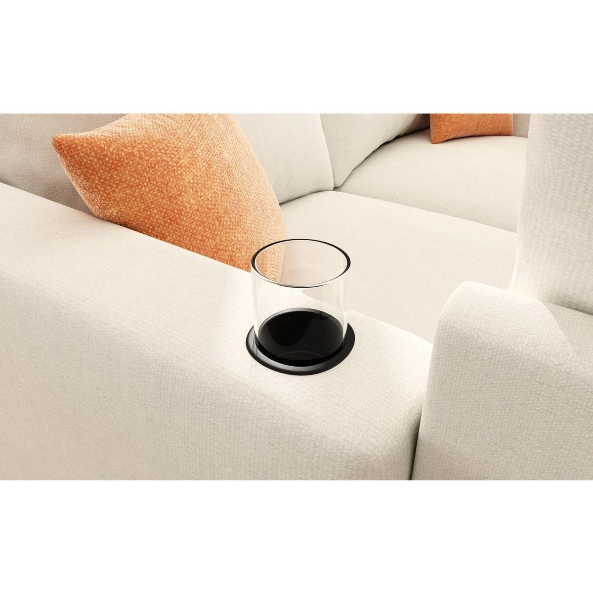 Modern Large Sectional Sofa, U-Shape Modular Sectional Couch with Storage Function,123" Sofa Bed with Ottoman,6 Seat Sectionals Chaise for Living Room,Chenille