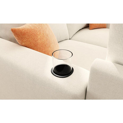 Modern Large Sectional Sofa, U-Shape Modular Sectional Couch with Storage Function,123" Sofa Bed with Ottoman,6 Seat Sectionals Chaise for Living Room,Chenille