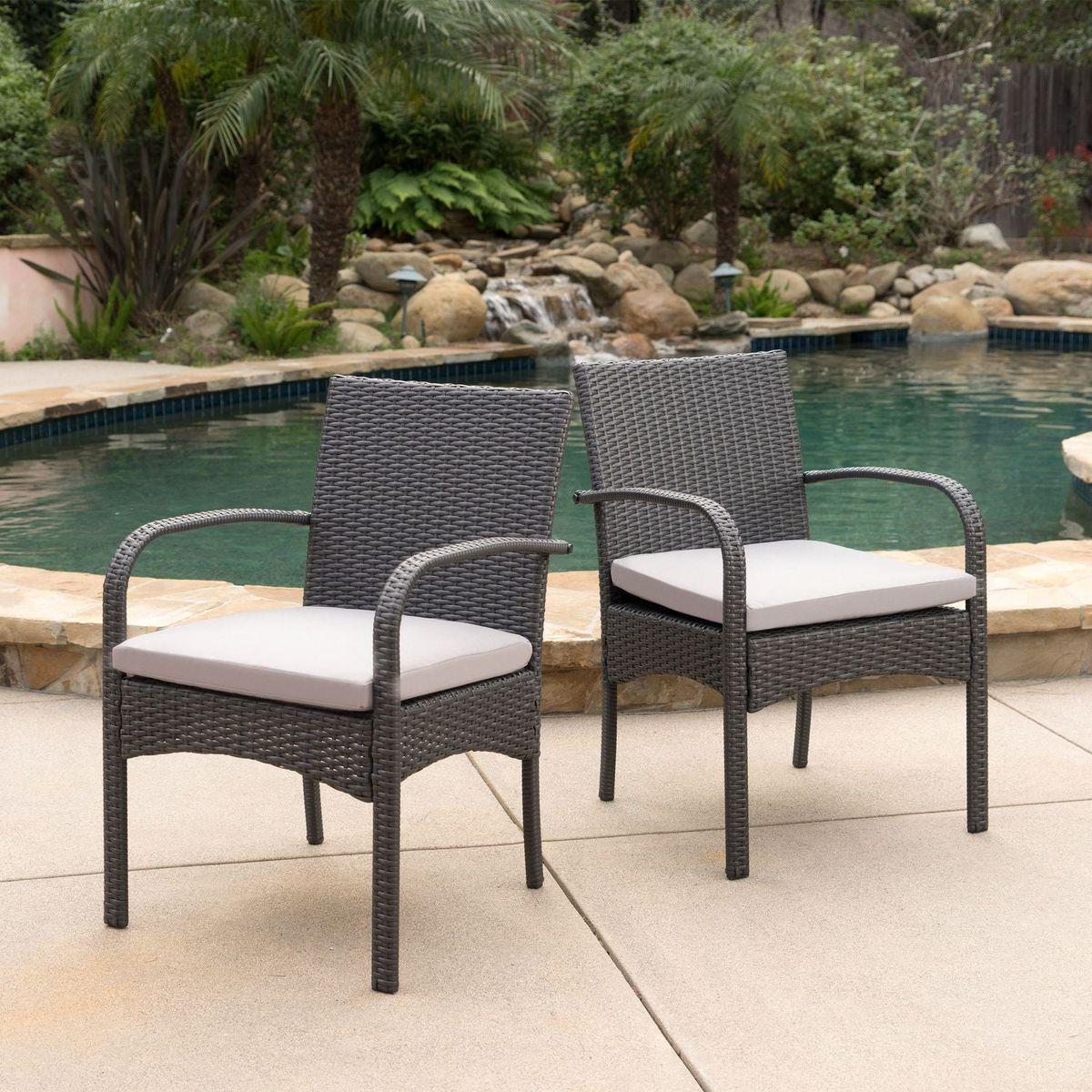 CORDOBA KD PE WICKER DINING CHAIR