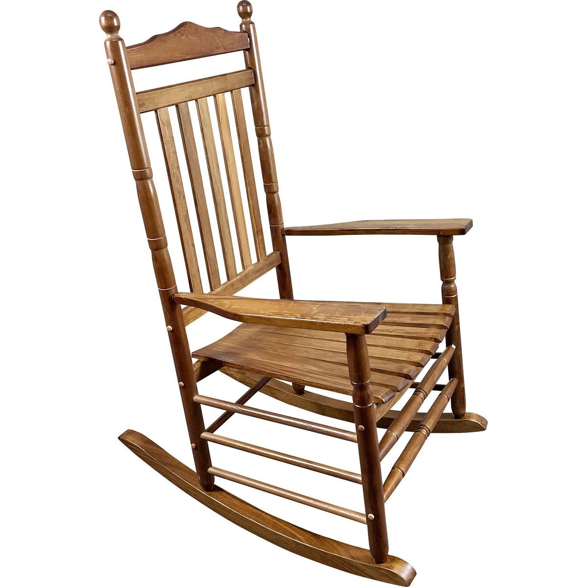 BALCONY PORCH ADULT ROCKING CHAIR OAK