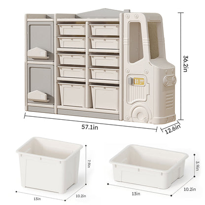 Children's toy storage cabinets