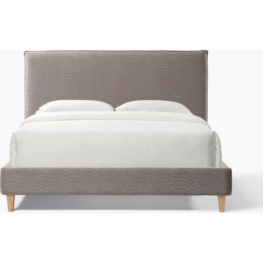 Normsman Vireo Upholstered Platform Bed - Tungsten Gray - Queen