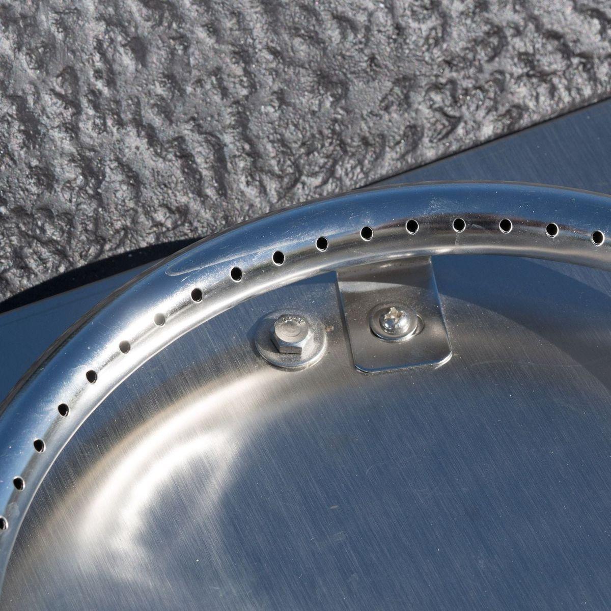 19.50" STONE MGO FIRE COLUMN - 40 000 BTU