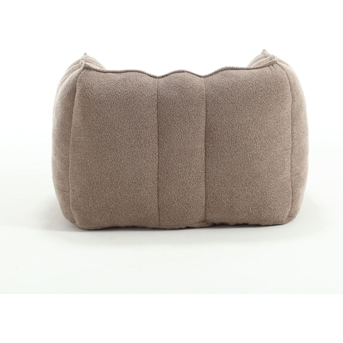 Soft Bean Bag Chair with High Resilient Foam(Chips)for living room and bedroom,Comfortable Square Lazy Sofa with Footstool, Cover for Adults to Gaming, Reading, and Watching TV - Streamdale Furniture