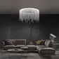 Fancy hanging ceiling lamps luxury modern pendant light crystal chandelier