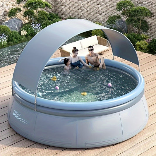 94.49in*25.98in     outdoor inflatable swimming pool