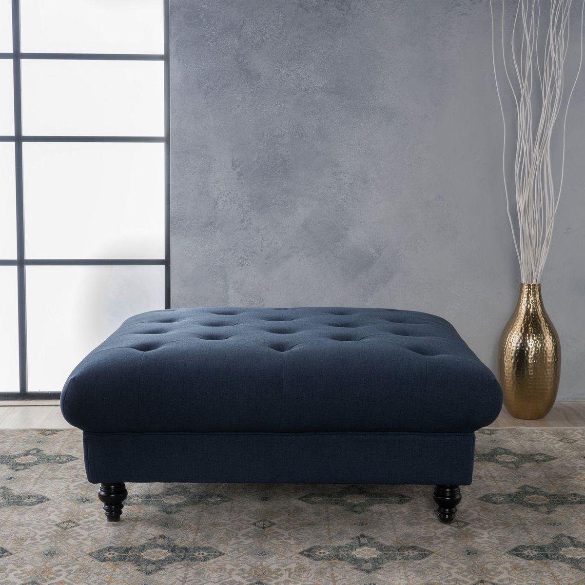MADRID KD TUFTED OTTOMAN