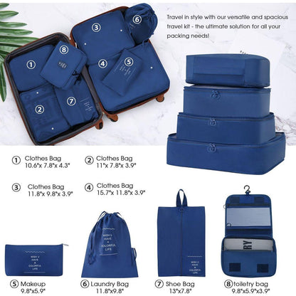 Hardshell Luggage Sets 4 pcs + Bag Spinner Suitcase with TSA Lock Lightweight-16"+20"+24"+28" Luggages