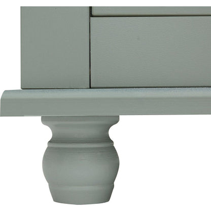 Tall Storage Cabinet with Two Drawers for Bathroom/Office, Grey