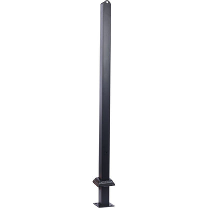 Handrails for Outdoor Steps, Fit 3 or 4 Steps Outdoor Stair Railing, Picket#3 Wrought Iron Handrail, Flexible Porch Railing, Black Transitional Handrails for Concrete Steps or Wooden Stairs