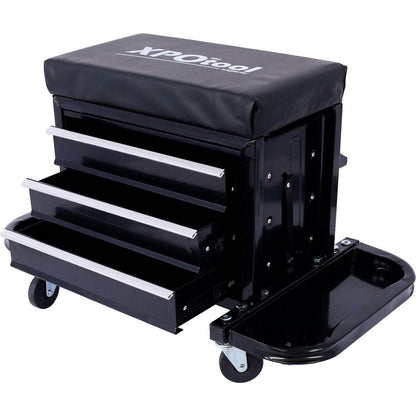Pound Capacity Garage Glider Rolling Tool Chest Seat