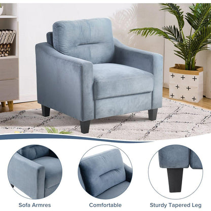 Couch Comfortable Sectional Couches and Sofas for Living Room Bedroom Office Small Space