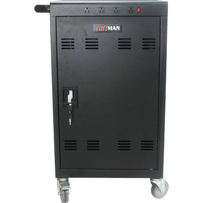 Mobile Charging Cart and Cabinet for Tablets Laptops 35-Device (B30PLUS)