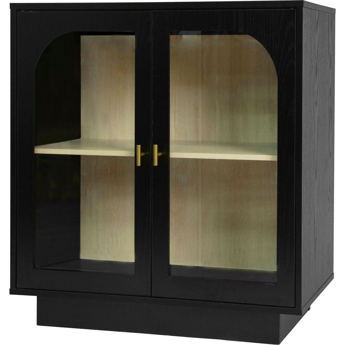 Storage Cabinet with Acrylic Door for Living Room, Dining Room, Study