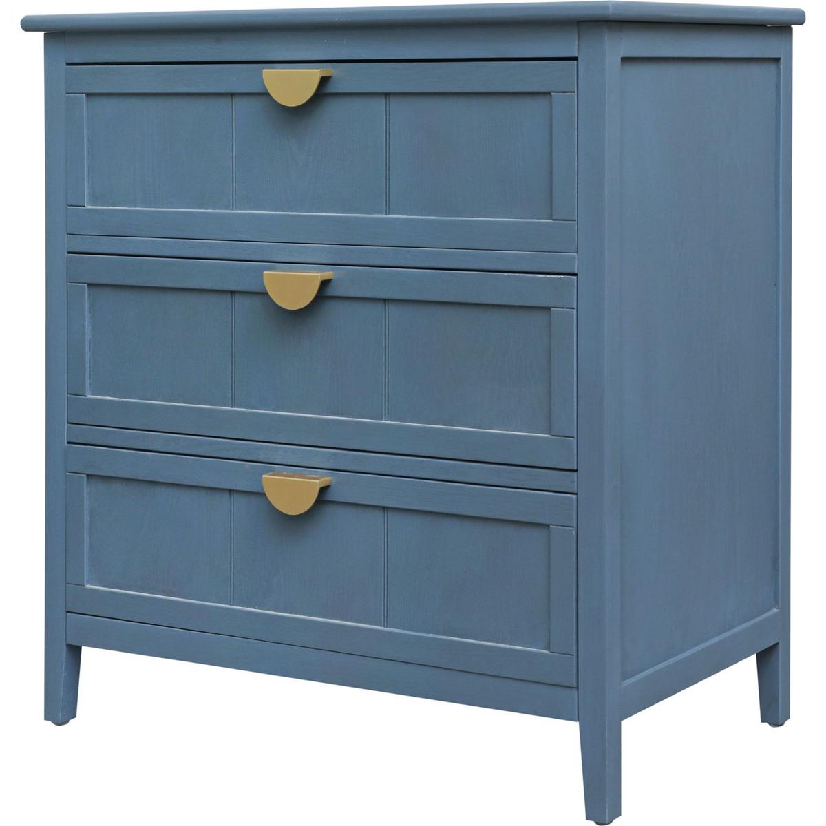 3 Drawer Cabinet, American Furniture,Suitable for bedroom, living room, study