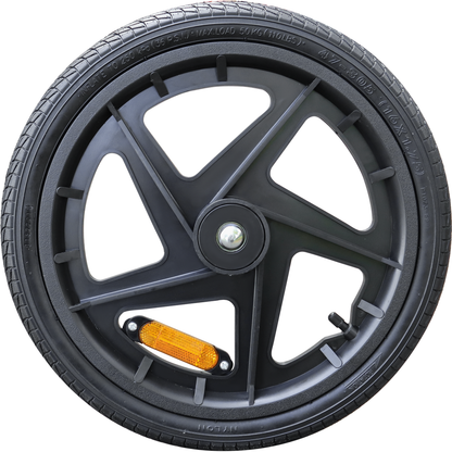 Blue High Quality 16 inch air wheel Pet Bike Trailer for Dogs Foldable Bicycle Pet Trailer