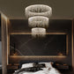 Fancy hanging ceiling lamps luxury modern pendant light crystal chandelier