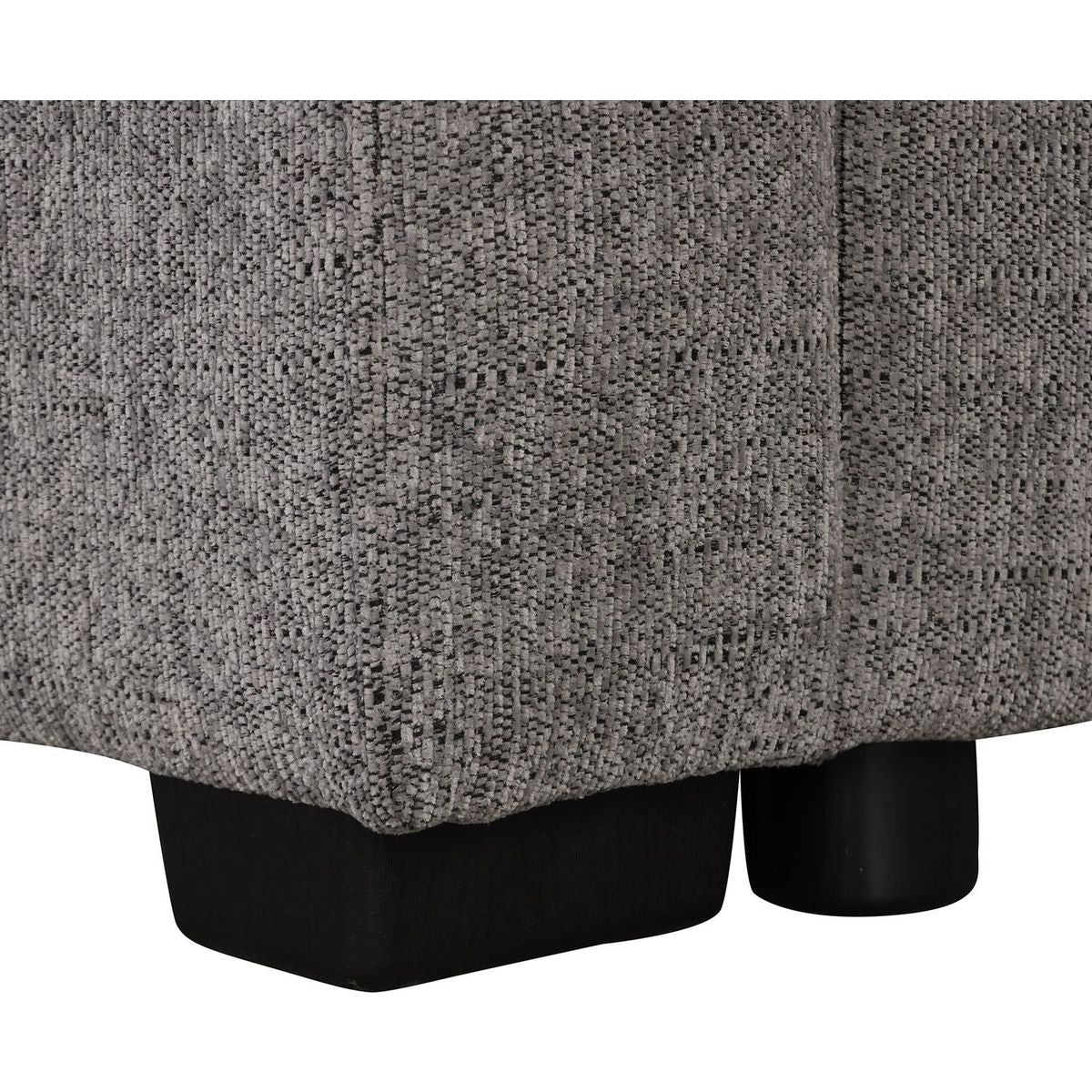 108.6" U-shaped Sectional Sofa Pull out Sofa Bed with Two USB Ports, Two Power Sockets, Three Back Pillows and a Storage Chaise for Living Room, Light Gray