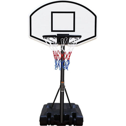 Portable Poolside Basketball Hoop System Basketball Hoop for Pool Height Adjustable 3.1ft-4.7ft with 36" Backboard for Indoor Outdoor Use