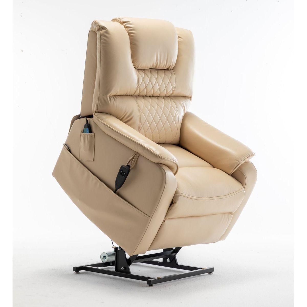 Lounge chair lift chair relax sofa chair sitting room furniture sitting room power supply elderly electric lounge chair (180 degree lying flat)