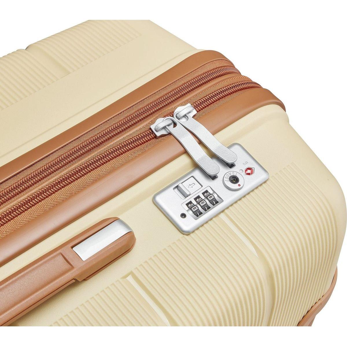 Luggage Sets 4 Piece(14/20/24/28) PP Lightweight & Durable Expandable suitcase