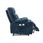 Liyasi Dual OKIN Motor Power Lift Recliner Chair for Elderly Infinite Position Lay Flat 180 Recliner with Heat Massage