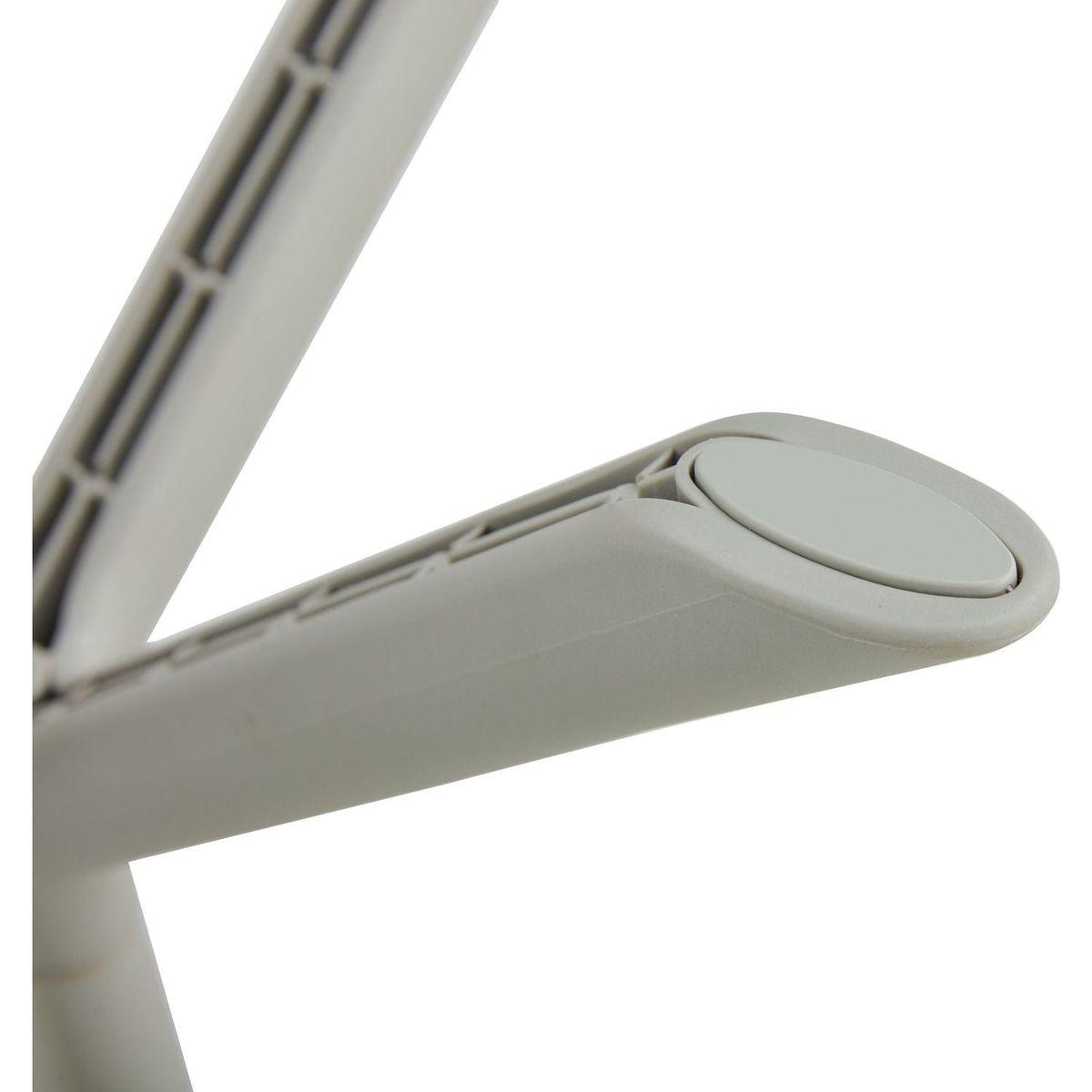 3 piece plastic arm chair Bistro GRS Premium Ocean Plastic, light grey