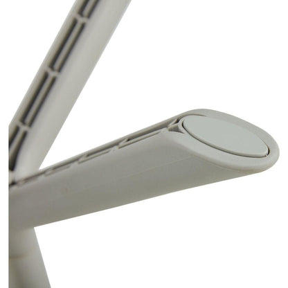 3 piece plastic arm chair Bistro GRS Premium Ocean Plastic, light grey