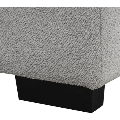 82.6" L-shaped Sectional Pull Out Sofa Bed Sleeper Sofa with Two USB Ports, Two Power Sockets and a Movable Storage Ottoman, Gray