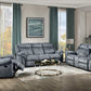 Zubaida Glider Recliner, 2-Tone Gray Velvet