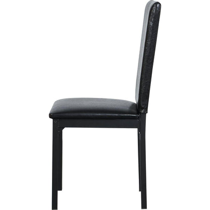 4-piece metal frame dining seats