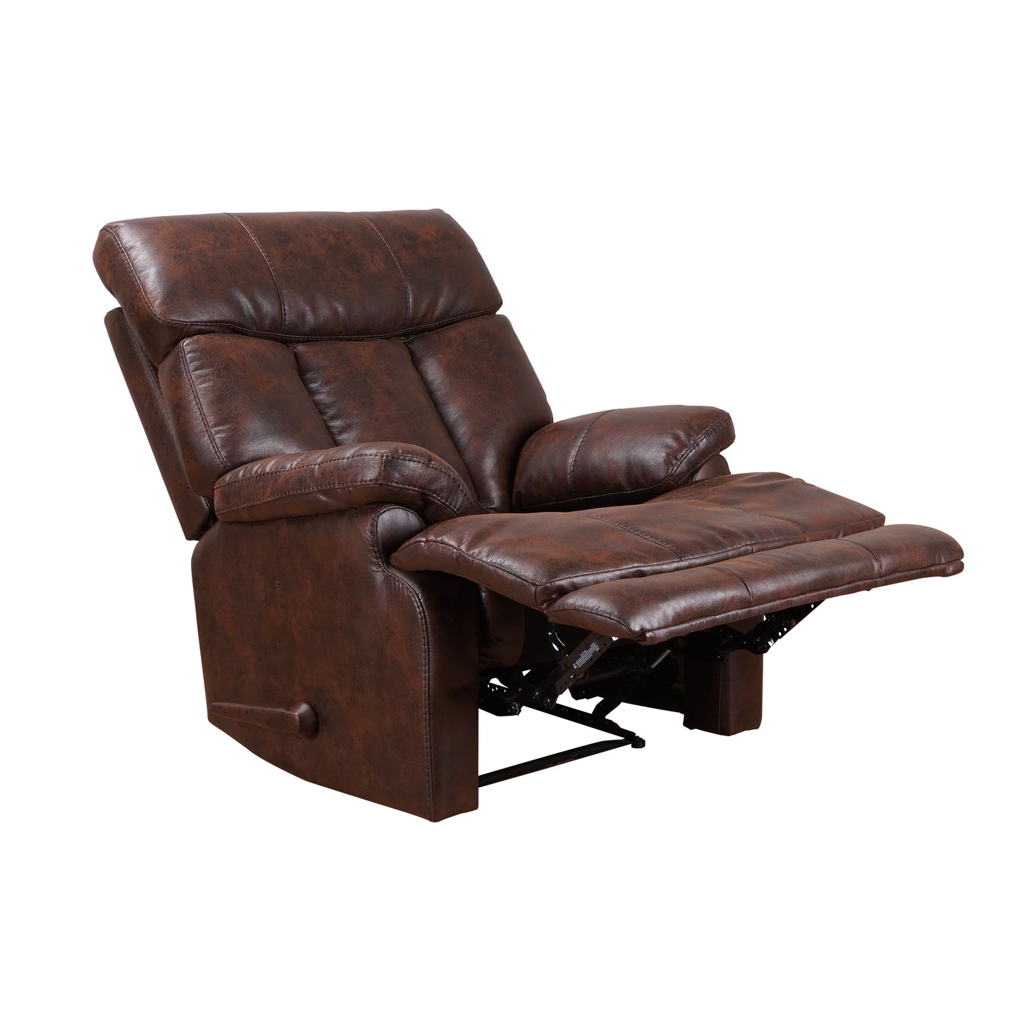 Prague Faux Leather Mannual Recliner