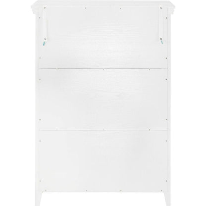 Modern 6 Drawers Dresser 6 Drawers Cabinet,Chest of Drawers Closet Organizers and Storage Clothes Storage Drawers Cabinet for Living Room, Farmhouse Dresser Organizer white