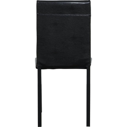 4-piece metal frame dining seats