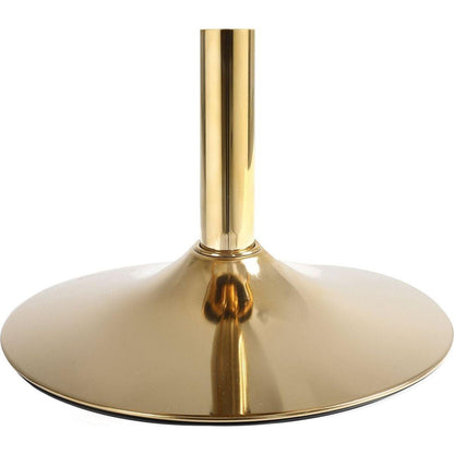 Black velvet bar chair, pure gold plated, unique design,360 degree rotation, adjustable height,Suitable for Dining room and bar,set of 2