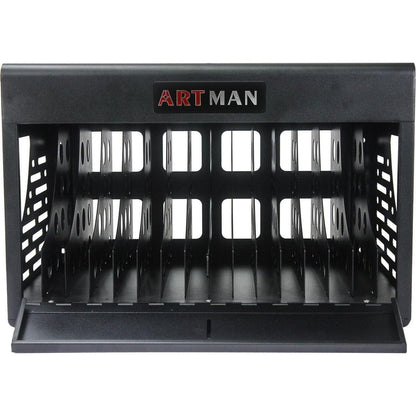 16 Bay Charging Cabinet for Laptop,Chromebook, Locking Charging Station-BLACK