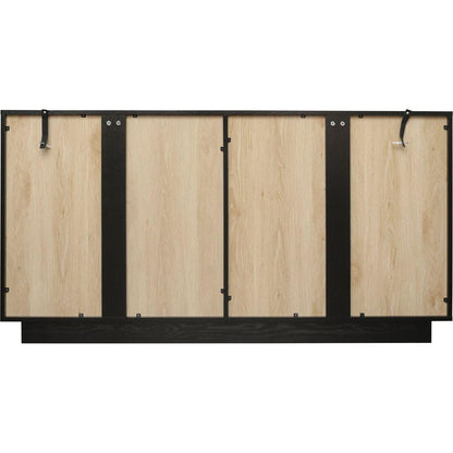 Storage Cabinet with Acrylic Door for Living Room, Dining Room, Study