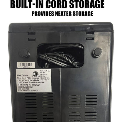 Meat Grinder & Sausage Stuffer, 570 Watt,Stainless Steel