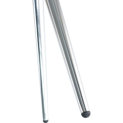 Modern simple velvet black dining chair home bedroom stool back dressing chair student desk chair chrome metal legs(set of 4)