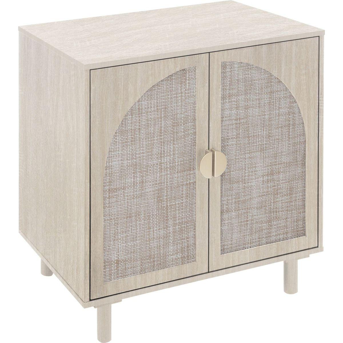 2 door cabinet, Suitable for Bedroom, Living Room, Study