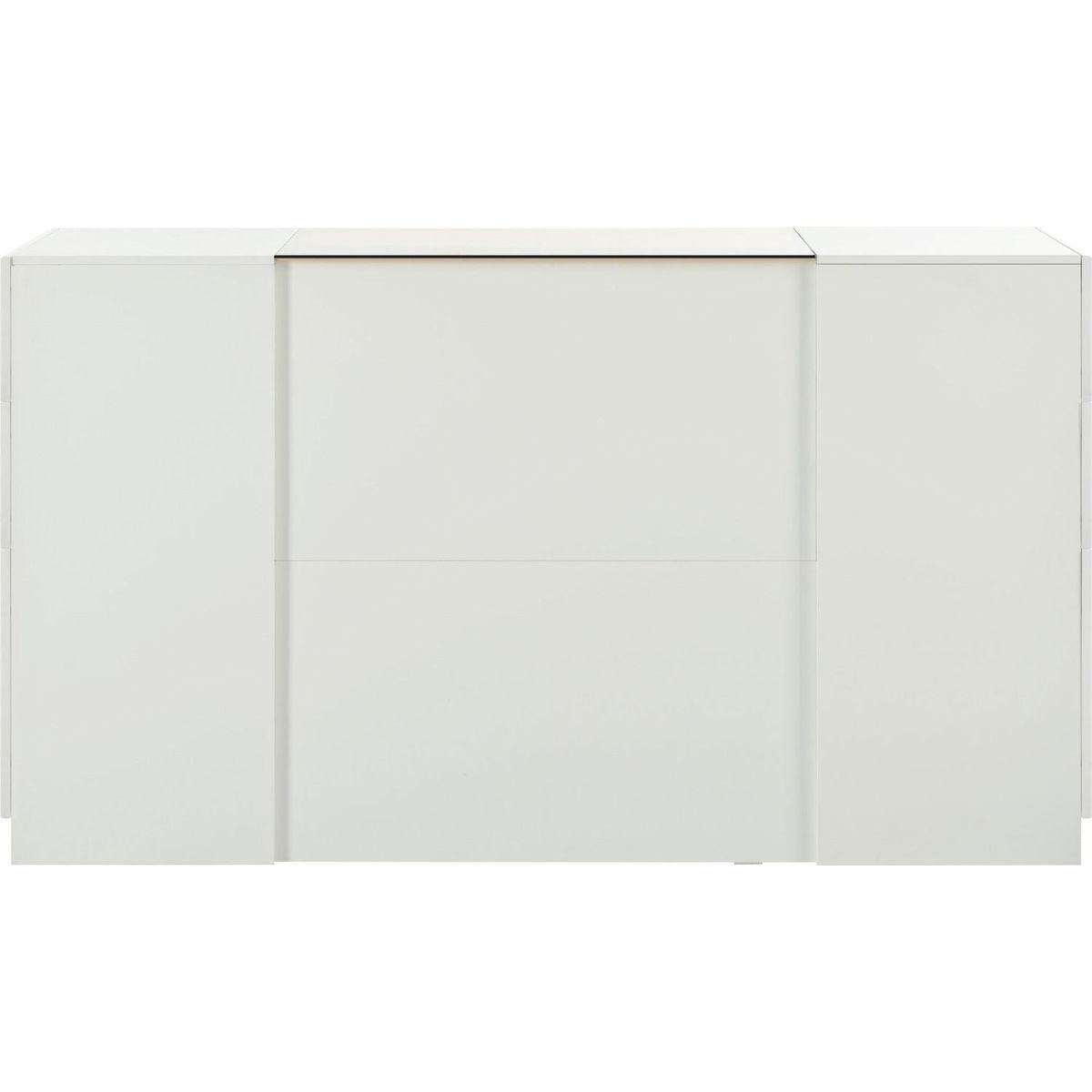 Modern Luxury Multi-Functional Island Vanity Dresser and Storage Cabinet with Glass Tabletop, Display Shelf,6 Drawers for Walk-in-Wardrobe and Bedroom