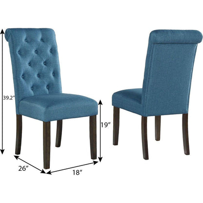Ashford 6-Piece Dining Set, Hairpin Dining Table with 4 Chairs and Bench, 4 Color Options