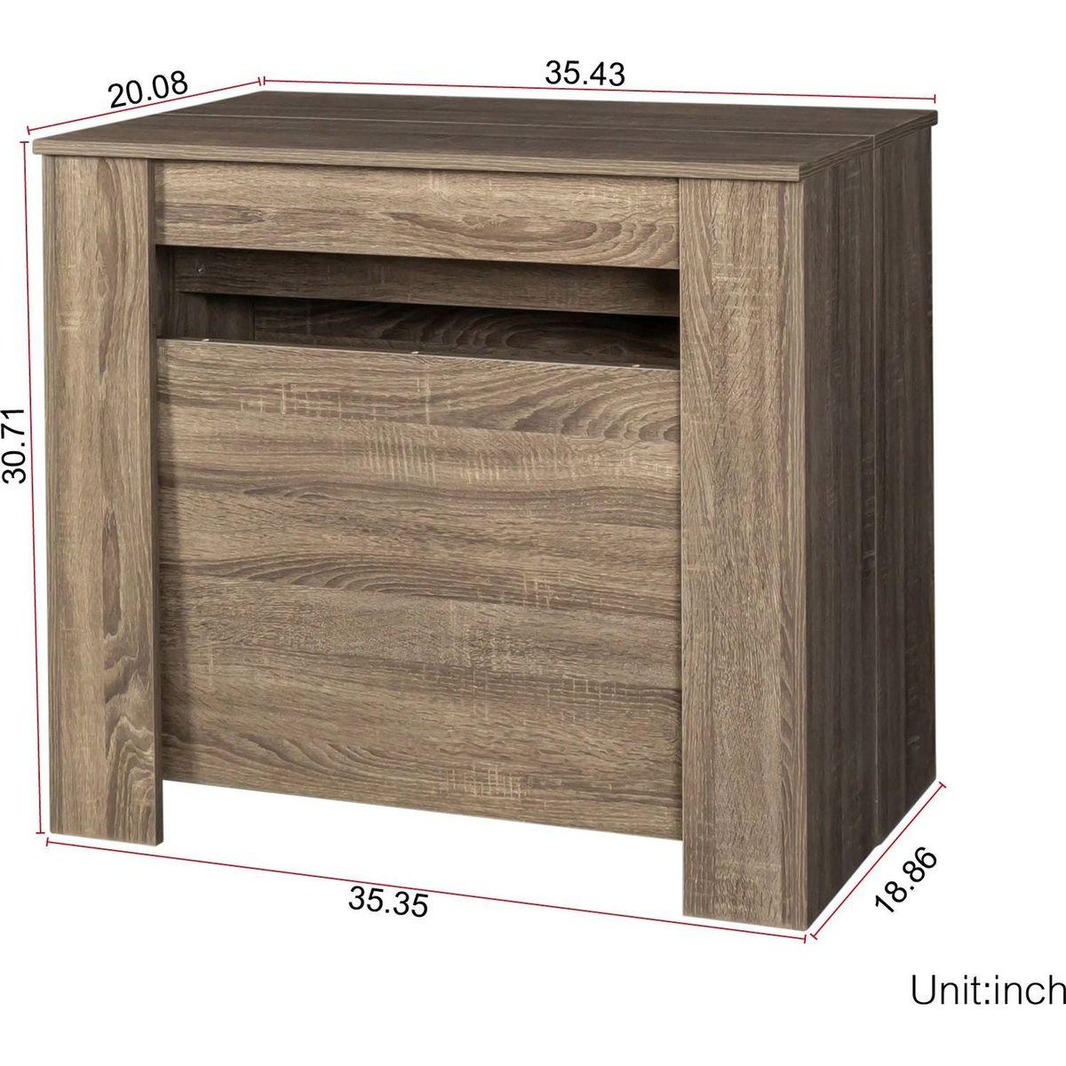 Multifunctional extendable console table - Streamdale Furniture