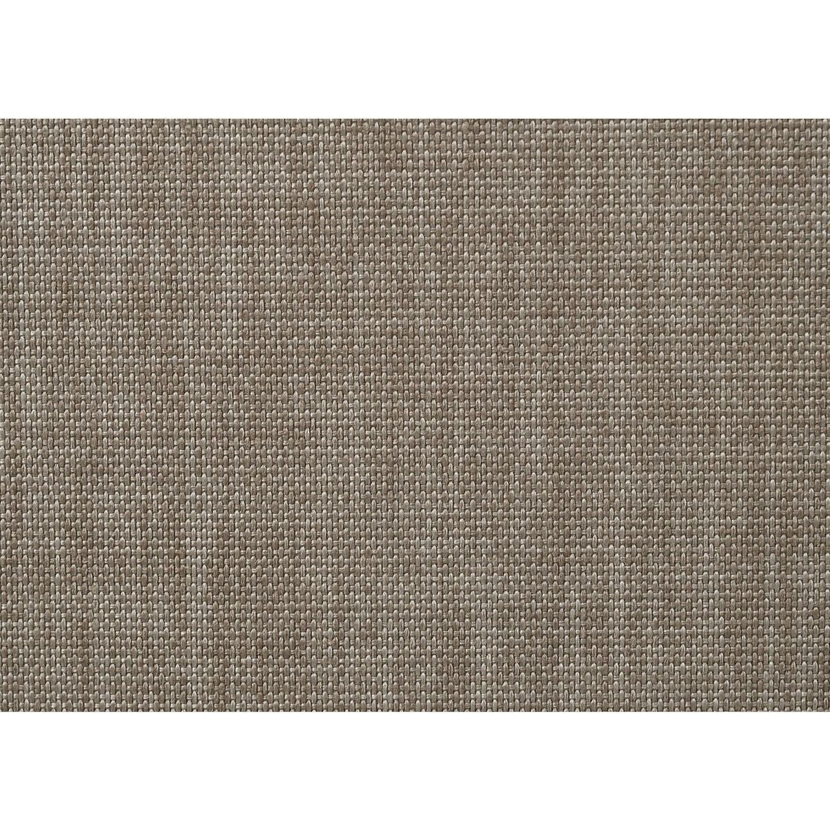 Breda Antique Gray Finish Upholstered Nailhead Bench